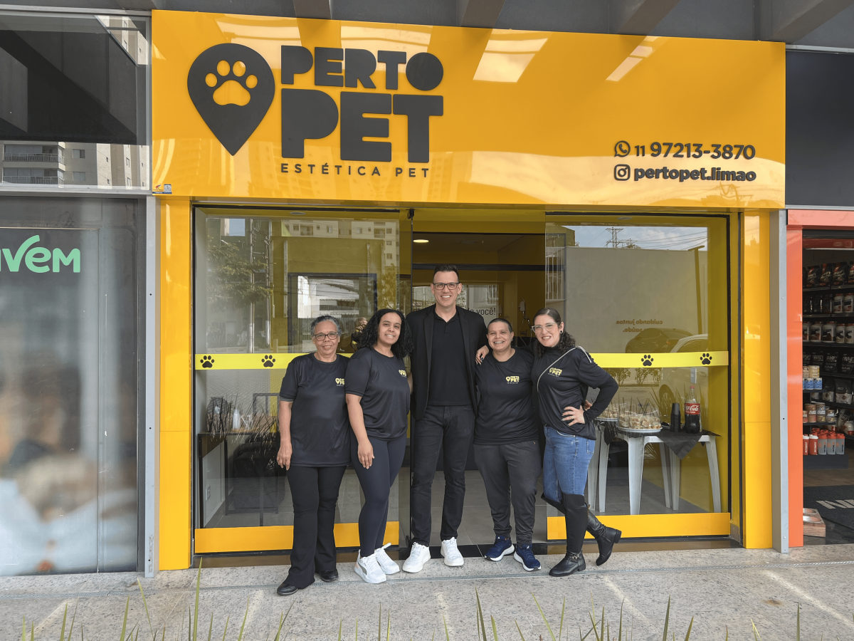 Equipe da unidade Perto Pet Limão